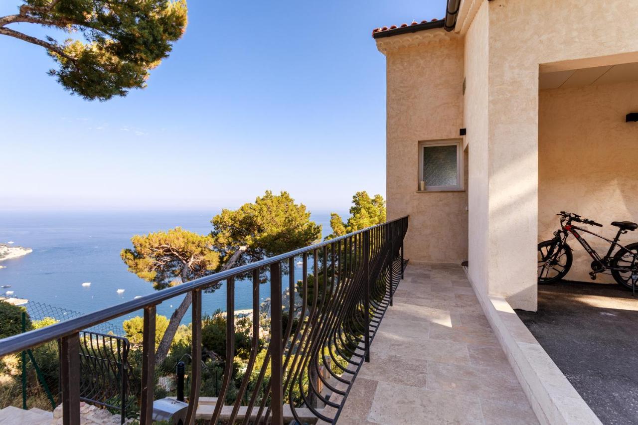 Sea View Apartment Between Nice And Monaco - 2 Вільфранш-сюр-Мер Екстер'єр фото