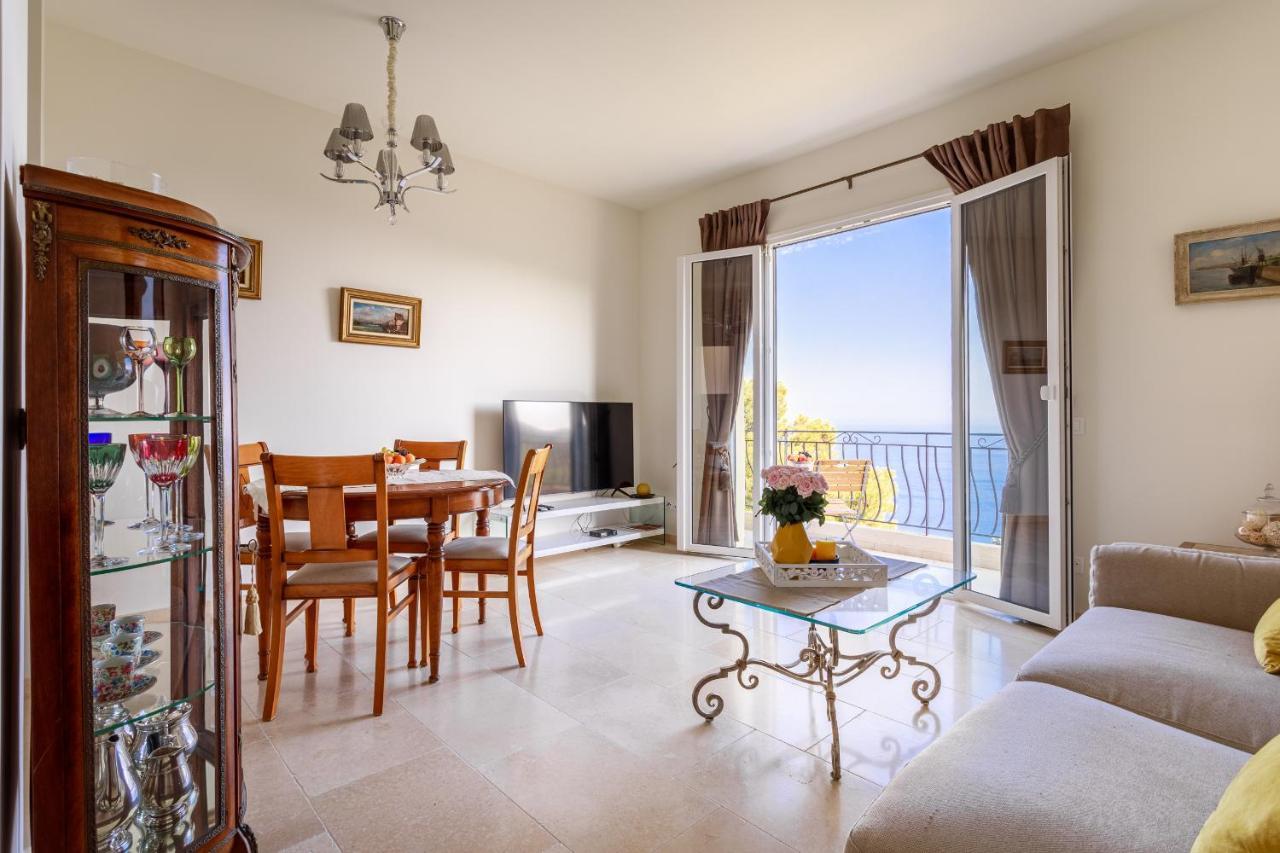 Sea View Apartment Between Nice And Monaco - 2 Вільфранш-сюр-Мер Екстер'єр фото